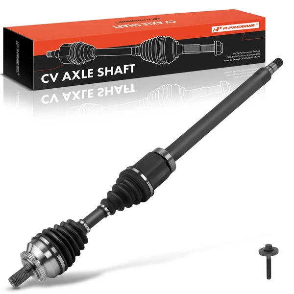 1-Pc CV Axle Shaft Assembly Front Passenger Side A-Premium APCVA2247