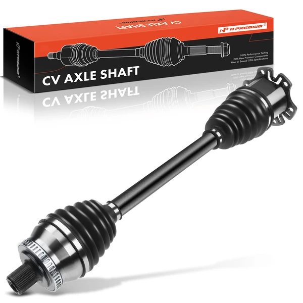 2004-2009 Audi S4 1-Pc CV Axle Shaft Assembly Front Driver Side A-Premium APCVA1469