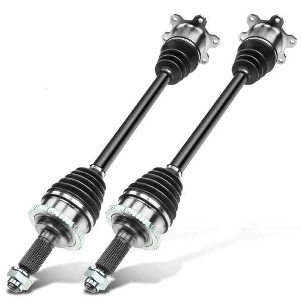 2-Pc CV Axle Shaft Assembly Rear Driver & Passenger A-Premium APCVA1689
