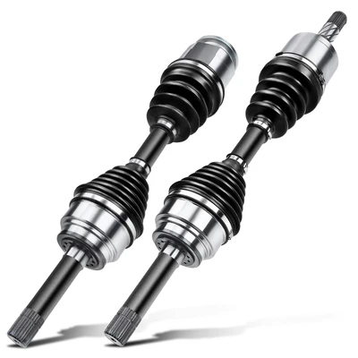 2 Pcs Front CV Axle Shaft Assembly