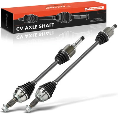 2 Pcs Front CV Axle Assembly