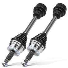 2 Pcs Front CV Axle Shaft Assembly for Saab 9000 1991-1998 Automatic Trans