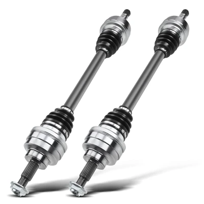 2 Pcs Rear CV Axle Shaft Assembly with 3.73 Axle Ratio