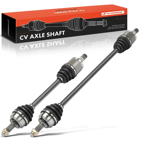 2-Pc CV Axle Shaft Assembly Front Driver & Passenger A-Premium APCVA3425
