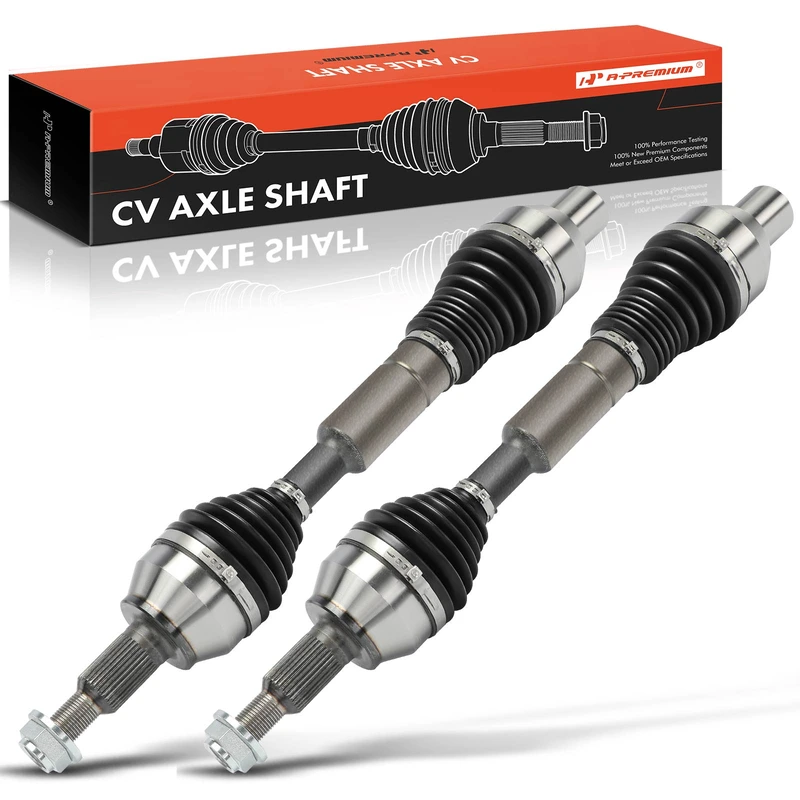 2-Pc CV Axle Shaft Assembly, Front Driver & Passenger, A-Premium APCVA3314