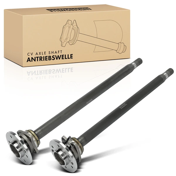 2007-2017 Freightliner Sprinter 2500 2-Pc CV Axle Shaft Assembly Rear Driver & Passenger A-Premium APCVA02PPW