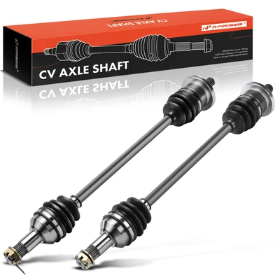 2 Pcs Front CV Axle Shaft Assembly