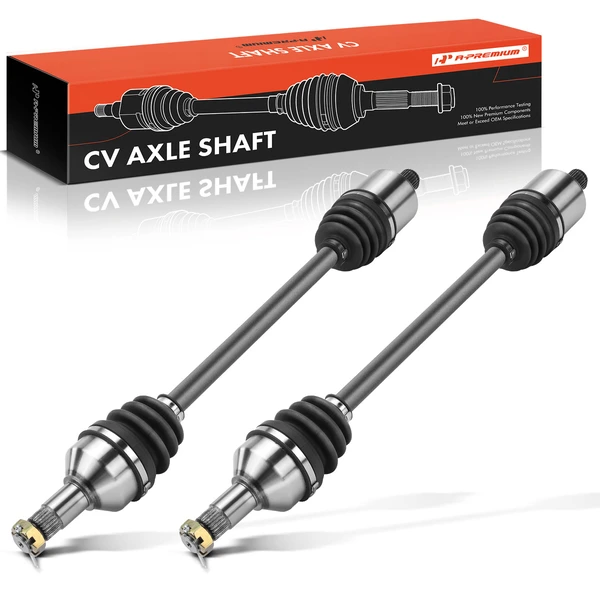 2-Pc CV Axle Shaft Assembly Rear Driver & Passenger A-Premium APCVA1734