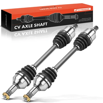 2 Pcs Front CV Axle Shaft Assembly