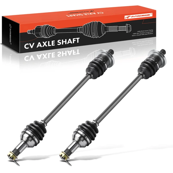 2011-2014 Arctic Cat Prowler XTX 700 2-Pc CV Axle Shaft Assembly Rear Driver & Passenger A-Premium APCVA1728