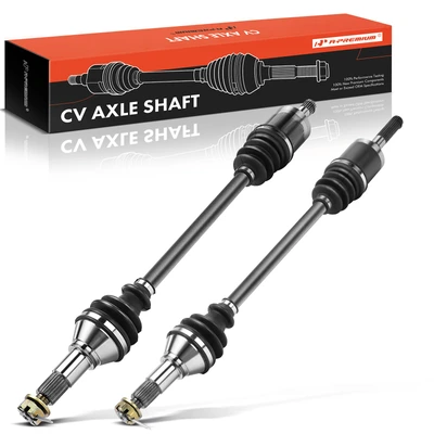 2 Pcs Front CV Axle Shaft Assembly