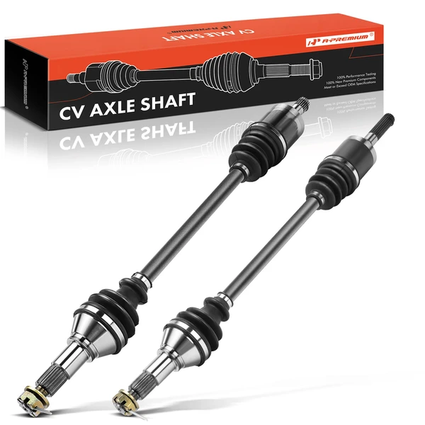 2-Pc CV Axle Shaft Assembly Front Driver & Passenger A-Premium APCVA1740