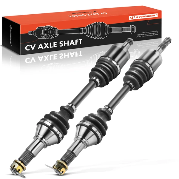 2-Pc CV Axle Shaft Assembly Front Driver & Passenger A-Premium APCVA1738