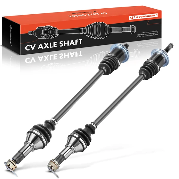 2013-2018 Can-Am Maverick 1000R 2-Pc CV Axle Shaft Assembly Front Driver & Passenger A-Premium APCVA1744