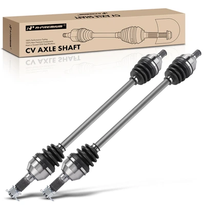 2 Pcs Front CV Axle Shaft Assembly