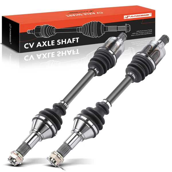 2-Pc CV Axle Shaft Assembly Rear Driver & Passenger A-Premium APCVA1780