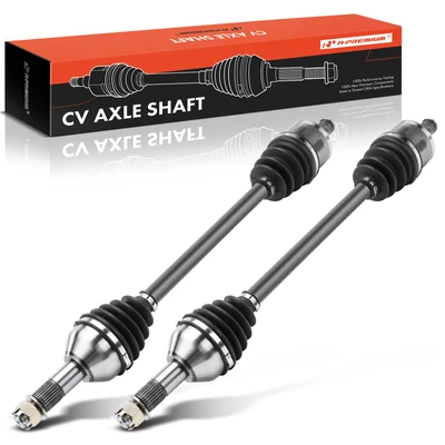 2 Pcs Rear Driver & Passenger CV Axle Shaft Assembly