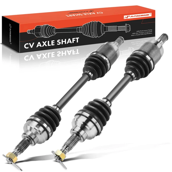 2-Pc CV Axle Shaft Assembly Front Driver & Passenger A-Premium APCVA1786