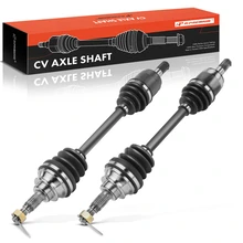 2 Pcs Front CV Axle Shaft Assembly