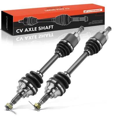 2 Pcs Front CV Axle Shaft Assembly