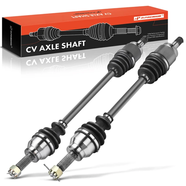 2-Pc CV Axle Shaft Assembly Front Driver & Passenger A-Premium APCVA1796