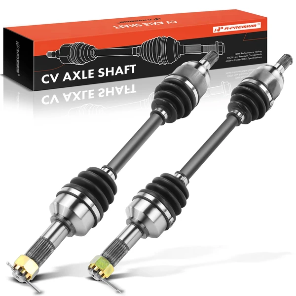 2-Pc CV Axle Shaft Assembly Front Driver & Passenger A-Premium APCVA1802