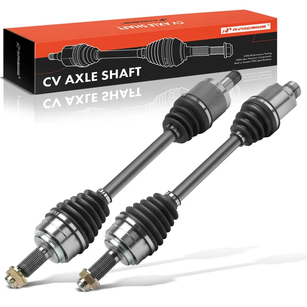 2-Pc CV Axle Shaft Assembly Front Driver & Passenger A-Premium APCVA2869