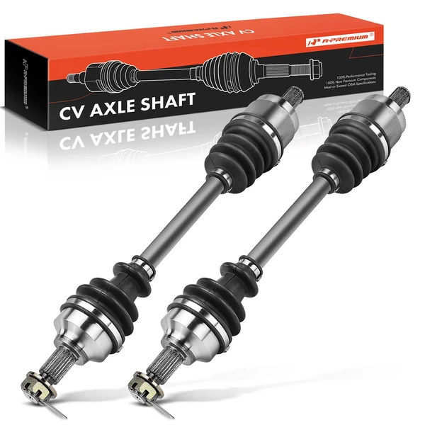 2-Pc CV Axle Shaft Assembly Rear Driver & Passenger A-Premium APCVA1828
