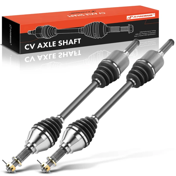 2-Pc CV Axle Shaft Assembly Rear Driver & Passenger A-Premium APCVA1839