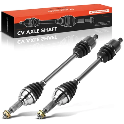 2 Pcs Front CV Axle Shaft Assembly