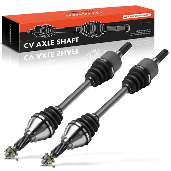 2-Pc CV Axle Shaft Assembly Rear Driver & Passenger A-Premium APCVA1837