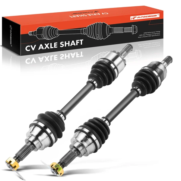 2-Pc CV Axle Shaft Assembly Front Driver & Passenger A-Premium APCVA1860