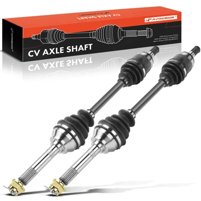 2 Pcs Front CV Axle Shaft Assembly