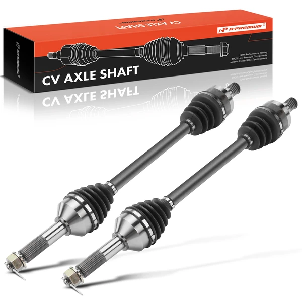 2-Pc CV Axle Shaft Assembly Rear Driver & Passenger A-Premium APCVA1879