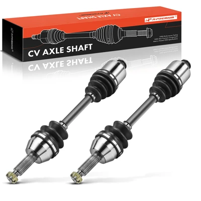 2 Pcs Rear CV Axle Shaft Assembly