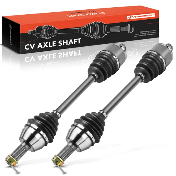 2-Pc CV Axle Shaft Assembly Rear Driver & Passenger A-Premium APCVA1963