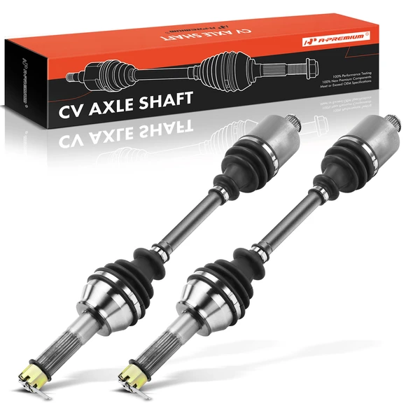 2-Pc CV Axle Shaft Assembly Rear Driver & Passenger A-Premium APCVA1968