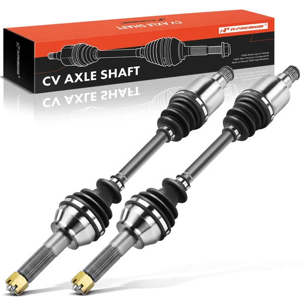 2-Pc CV Axle Shaft Assembly Rear Driver & Passenger A-Premium APCVA1976