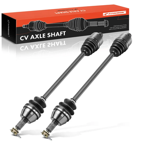 2-Pc CV Axle Shaft Assembly Rear Driver & Passenger A-Premium APCVA1978