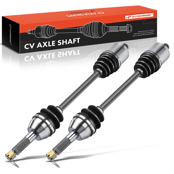 2016-2018 Polaris Ranger Crew 570-6 2-Pc CV Axle Shaft Assembly Rear Driver & Passenger A-Premium APCVA1980
