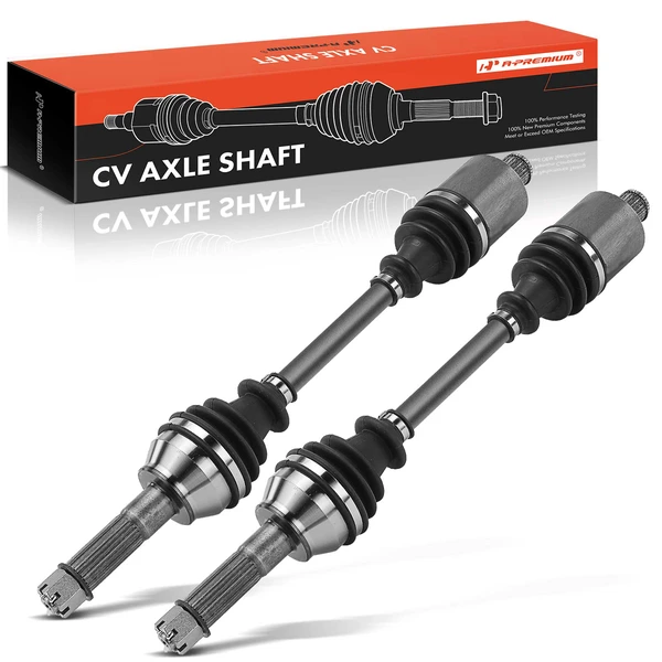 2-Pc CV Axle Shaft Assembly Rear Driver & Passenger A-Premium APCVA1982