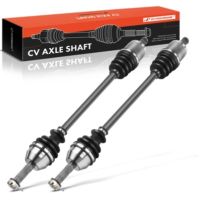 2 Pcs Front CV Axle Shaft Assembly