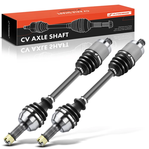 2-Pc CV Axle Shaft Assembly Rear Driver & Passenger A-Premium APCVA1986
