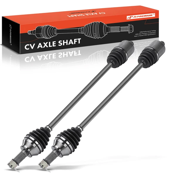 2-Pc CV Axle Shaft Assembly Rear Driver & Passenger A-Premium APCVA1998