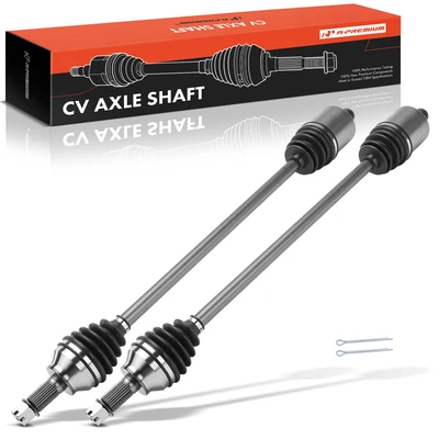2 Pcs Front CV Axle Shaft Assembly