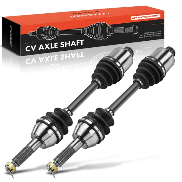 2-Pc CV Axle Shaft Assembly Rear Driver & Passenger A-Premium APCVA1898