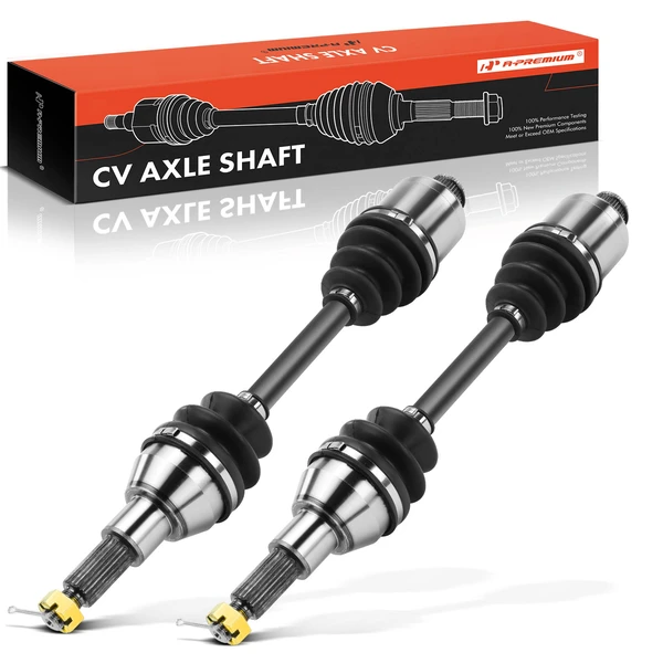 2-Pc CV Axle Shaft Assembly Rear Driver & Passenger A-Premium APCVA1900