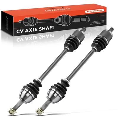 2 Pcs Front CV Axle Shaft Assembly