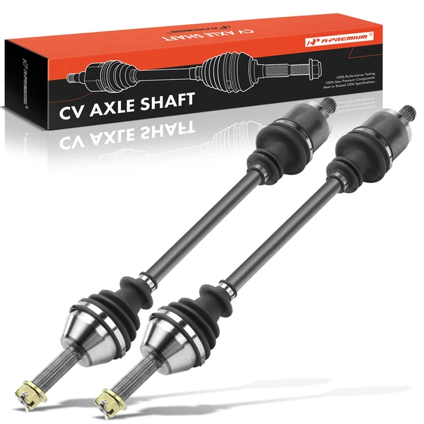 2-Pc CV Axle Shaft Assembly Front Driver & Passenger A-Premium APCVA1910