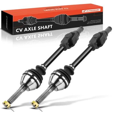 2 Pcs Front CV Axle Shaft Assembly